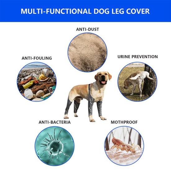 Dog Leg Protective Covers Anti-Licking Anti-Dirt