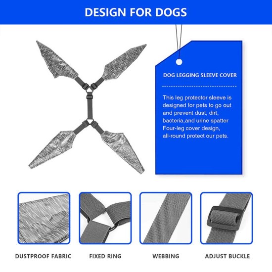 Dog Leg Protective Covers Anti-Licking Anti-Dirt